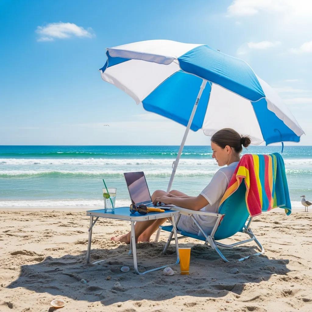 Work and Beach Lifestyle Tips